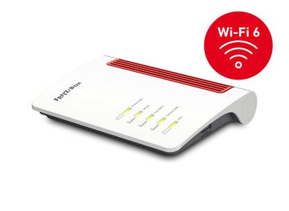 FRITZ!Box 5530 Fiber – Glasfaser-Router mit Wi-Fi 6 & 2.5-Gigabit-LAN